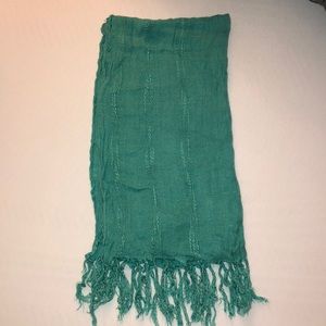 Turquoise Scarf